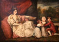 Charlotte, Lady Williams-Wynn & her Children painting by Joshua Reynolds at National Museum of Wales. Cardiff, Wales.