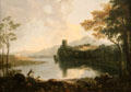 Dolbadarn Castle painting by Richard Wilson at National Museum of Wales. Cardiff, Wales.
