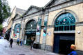 Cardiff Market building in Cardiff City Centre. Cardiff, Wales.