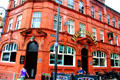 Duke of Wellington building , former Post Office, in Cardiff City Centre. Cardiff, Wales.