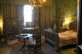 Lower India Room furnished with items objects originating from Asia at Penrhyn Castle. Bangor, Wales.