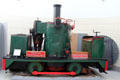 Antique steam engine from Ffestinlog & Welsh Highland Railways. Caernarfon, Wales.