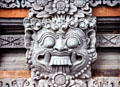 Carving in need of orthodontist. Bali, Indonesia.