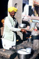 Tea wallah in Roopangarth. India.