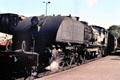 Steam locomotive 392 of National Railways of Zimbabwe at Victoria Falls. Zimbabwe.