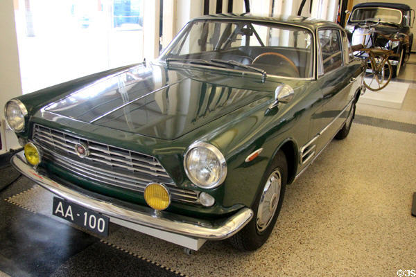 Fiat given to Princess Beatrix & Prince Clause just before their wedding in 1966 & used until 1974; The car was no different than any other Fiat except for its royal registration number which the Prince changed when he wished to travel incognito. Het Loo, Netherlands.