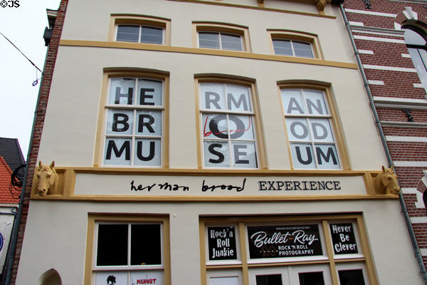 Herman Brood Museum, dedicated to a Dutch Rock 'n' Roll legend, now permanently closed. Zwolle, Netherlands.