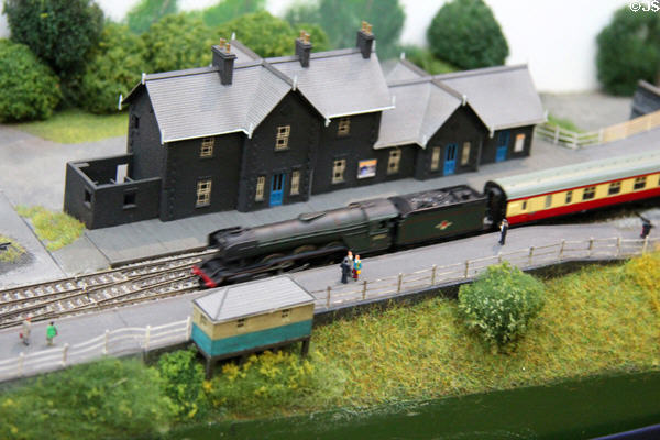 Model railway special exhibit at STEAM Museum of Great Western Railway. Swindon, England.