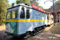 "Work wagon" tram for maintenance at Arnhem Openlucht Museum. Arnhem, Netherlands.