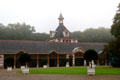 Stables housing vintage car collection. Het Loo, Netherlands.