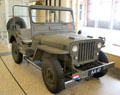 WWII era Jeep with post-war modifications which Royal Family members enjoyed driving themselves. Het Loo, Netherlands.