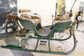 Side view of Lion's Head Sleigh. Het Loo, Netherlands.