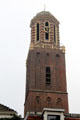 Peperbus late Gothic tower , associated with the Basilica of Our Lady of the Assumption, designed by Berend van Covelens. Zwolle, Netherlands.