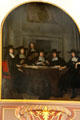 Oil painting in style of Dutch Master at St. Michael's Church. Zwolle, Netherlands.