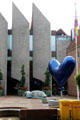 New Zwolle City Hall on Grote Kerkplein Square. Zwolle, Netherlands.