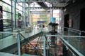 Modern entrance lobby of ANNO Stadsmuseum Zwolle. Zwolle, Netherlands.
