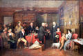 The Reading of the Will Concluded painting by Edward Bird at Bristol Museum & Art Gallery. Bristol, England.