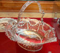 Silver bread basket by Burrage Davenport, London at Bristol Museum & Art Gallery. Bristol, England.