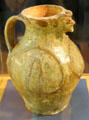 Ceramic jug , likely made in the Redcliffe district of Bristol at Bristol Museum & Art Gallery. Bristol, England